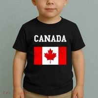 Canadian Flag Maple Leaf Canadian Flag Toddler T-Shirt thumb 2