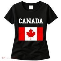 Canadian Flag Maple Leaf Canadian Flag Women's T-Shirt thumb 0