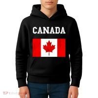 Canadian Flag Maple Leaf Canadian Flag Kids Hoodie thumb 4