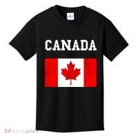 Canadian Flag Maple Leaf Canadian Flag Kids T-Shirt thumb 0