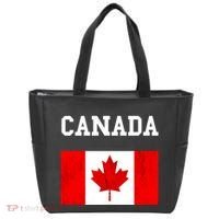 Canadian Flag Maple Leaf Canadian Flag Tote Bag thumb 0
