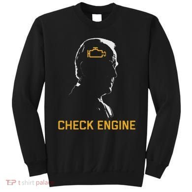 Cute Funny Meme Biden Check Engine Light Anti Biden Sweatshirt