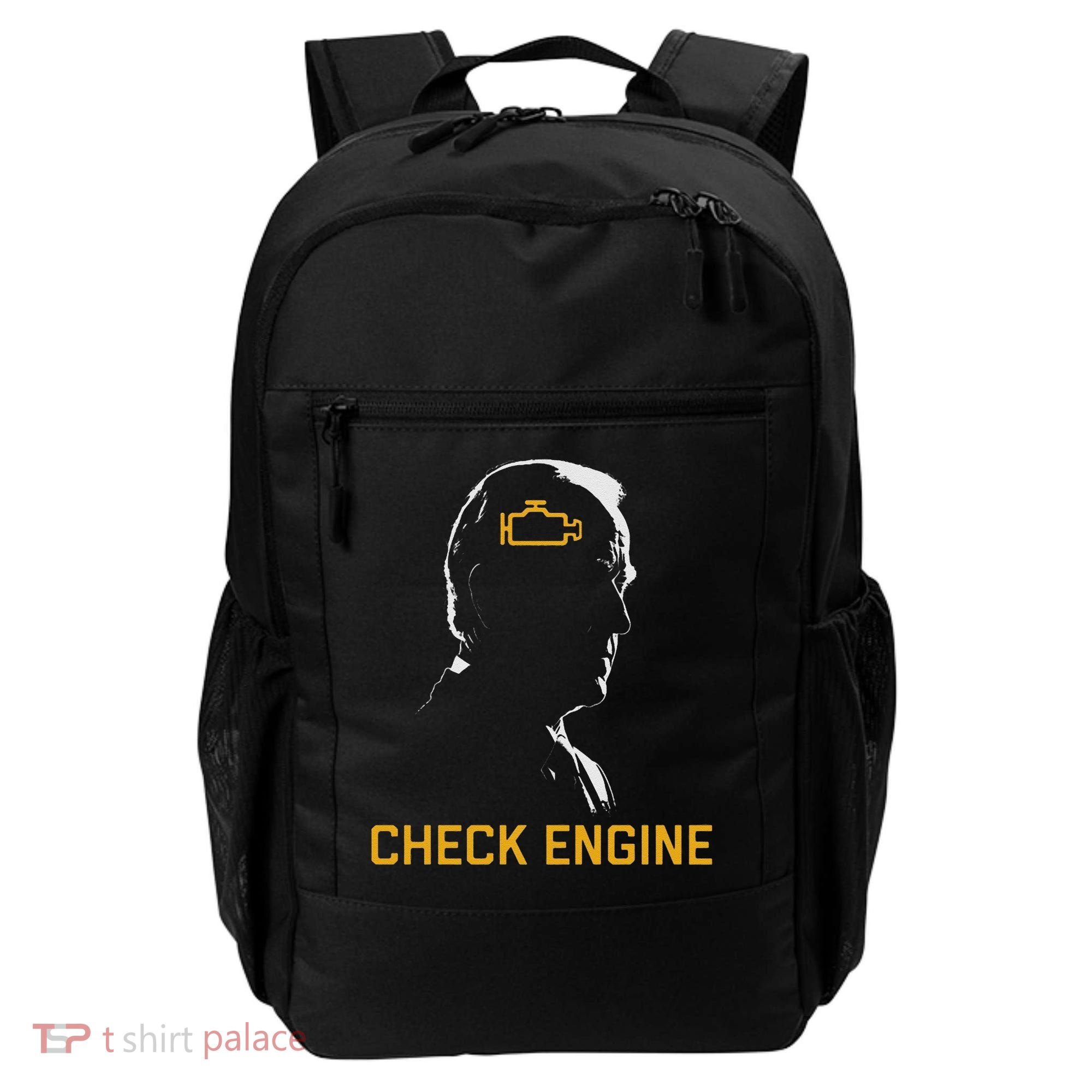 Cute Funny Meme Biden Check Engine Light Anti Biden Backpack