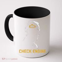 Cute Funny Meme Biden Check Engine Light Anti Biden Coffee Mug thumb 0