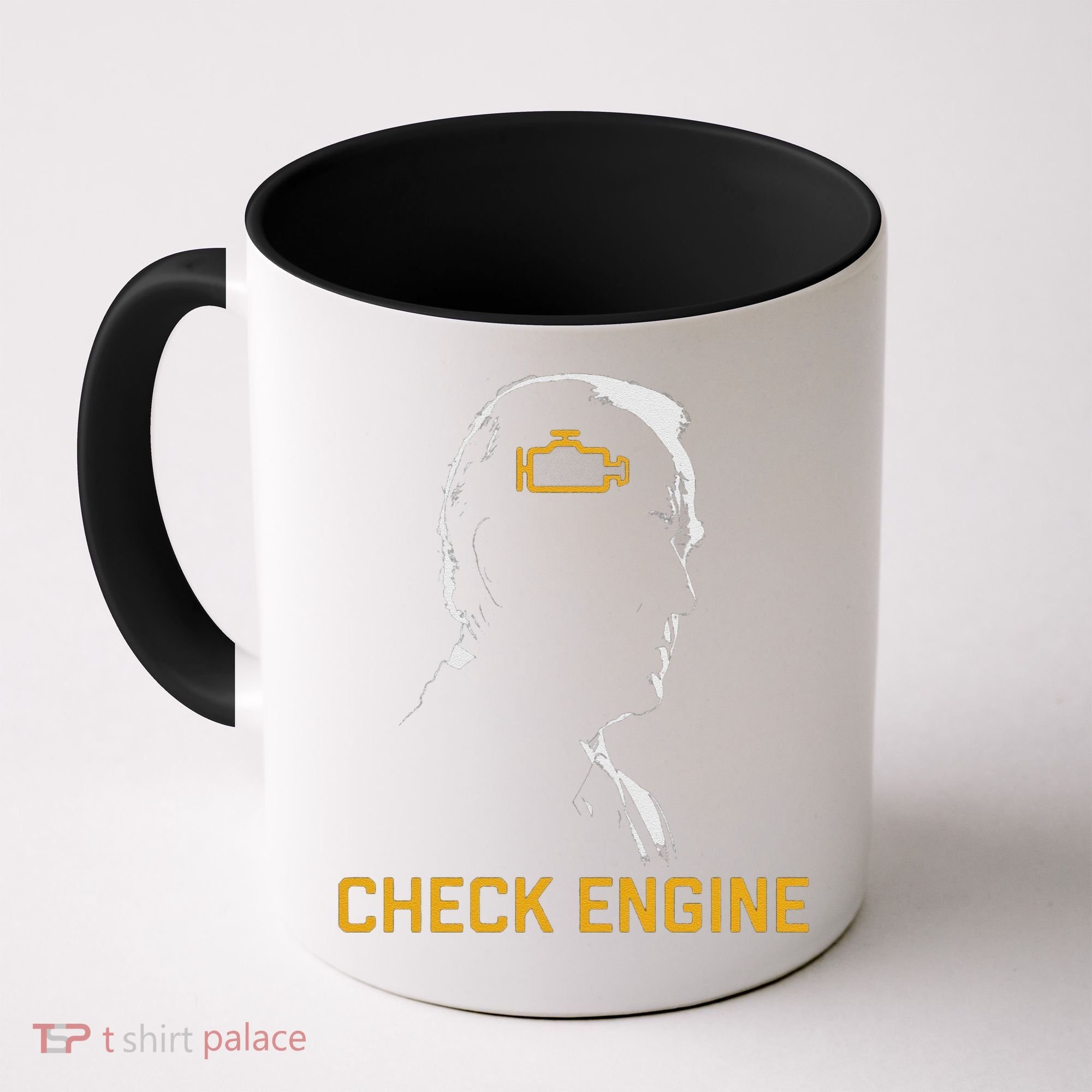Cute Funny Meme Biden Check Engine Light Anti Biden Coffee Mug