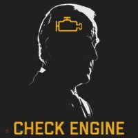 Cute Funny Meme Biden Check Engine Light Anti Biden Beanie thumb 2