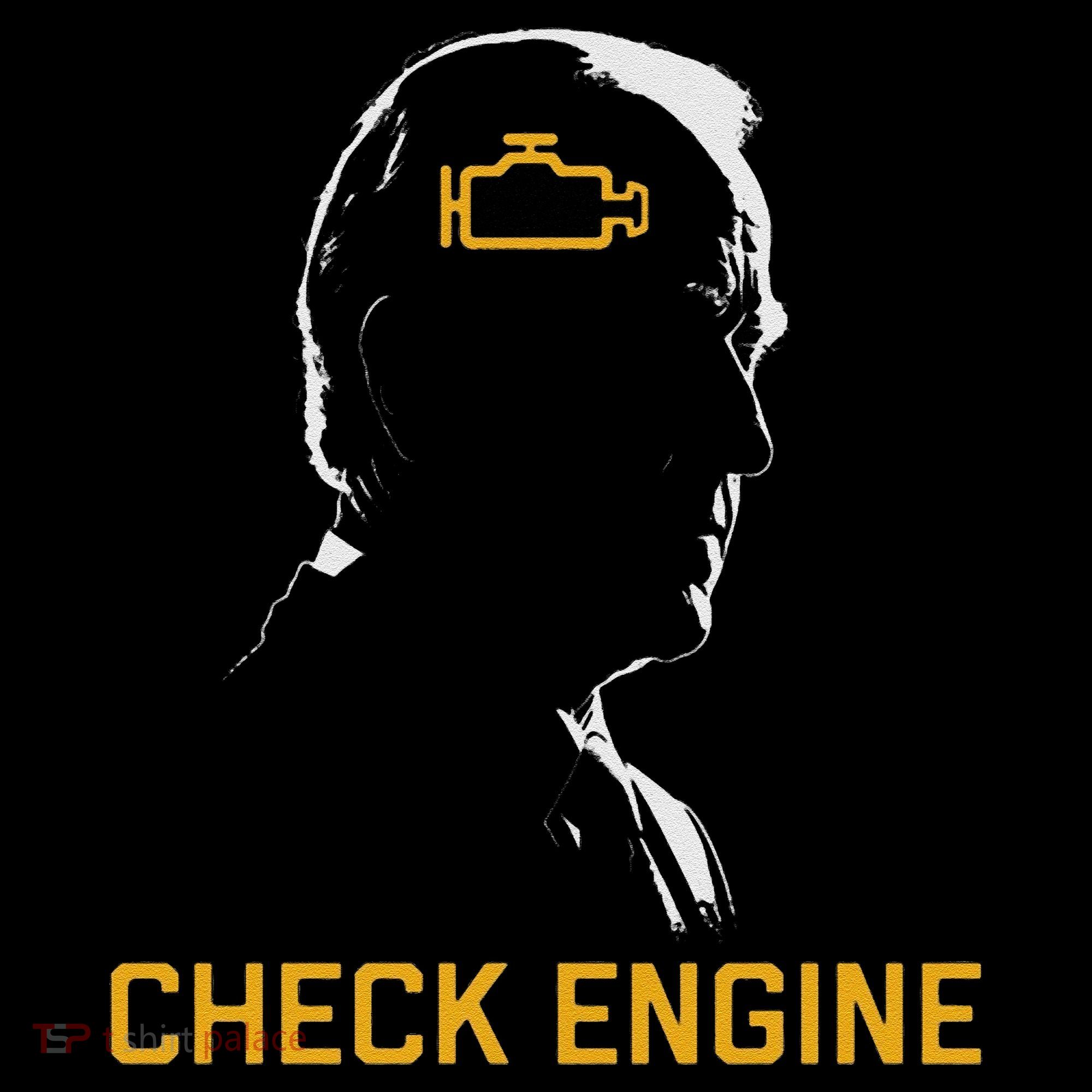 Cute Funny Meme Biden Check Engine Light Anti Biden Pajama Set