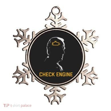 Cute Funny Meme Biden Check Engine Light Anti Biden Ornament