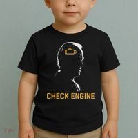 Cute Funny Meme Biden Check Engine Light Anti Biden Toddler T-Shirt thumb 2
