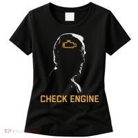 Cute Funny Meme Biden Check Engine Light Anti Biden Women's T-Shirt thumb 0