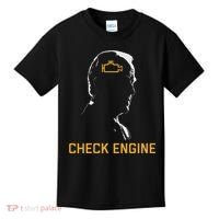 Cute Funny Meme Biden Check Engine Light Anti Biden Kids T-Shirt thumb 0