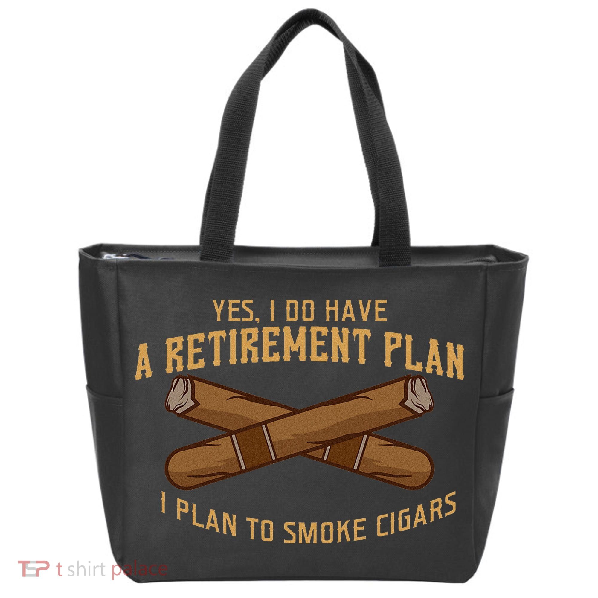 Cigar For Men Cigar Smoker Grandpa Dad Fathers Day Tote Bag