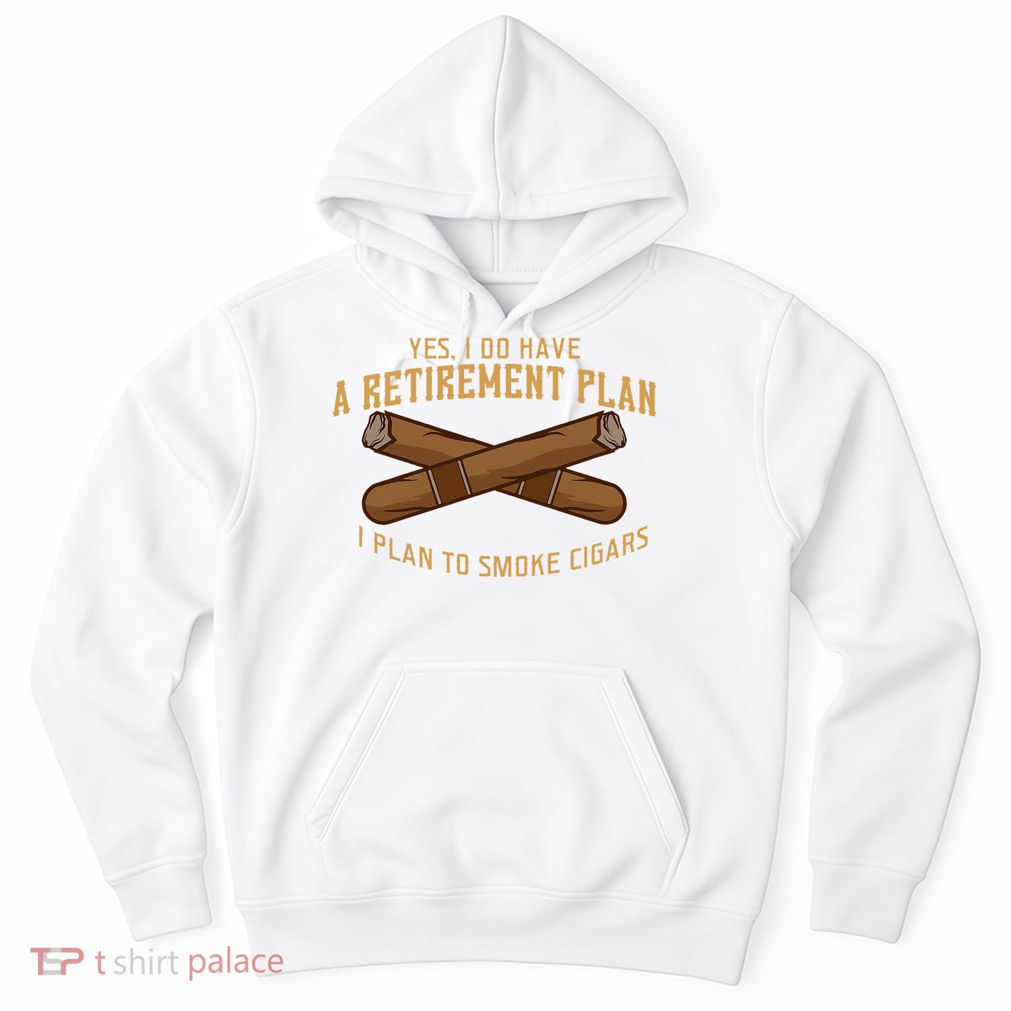 Cigar For Men Cigar Smoker Grandpa Dad Fathers Day Hoodie