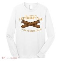 Cigar For Men Cigar Smoker Grandpa Dad Fathers Day Long Sleeve Shirt thumb 0