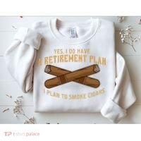 Cigar For Men Cigar Smoker Grandpa Dad Fathers Day Sweatshirt thumb 2
