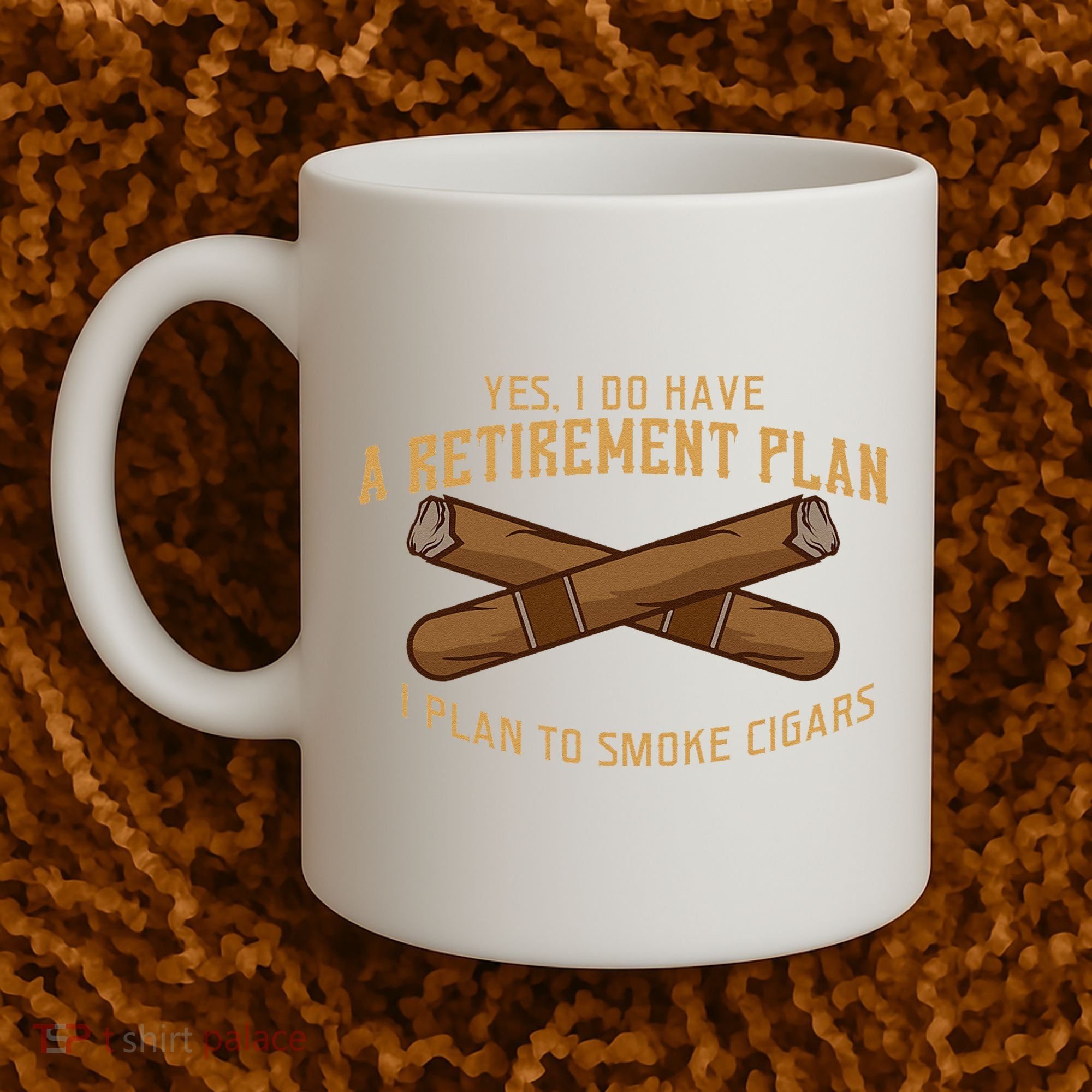 Cigar For Men Cigar Smoker Grandpa Dad Fathers Day Coffee Mug