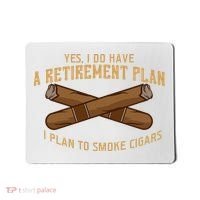 Cigar For Men Cigar Smoker Grandpa Dad Fathers Day Mousepad thumb 0