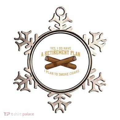Cigar For Men Cigar Smoker Grandpa Dad Fathers Day Ornament