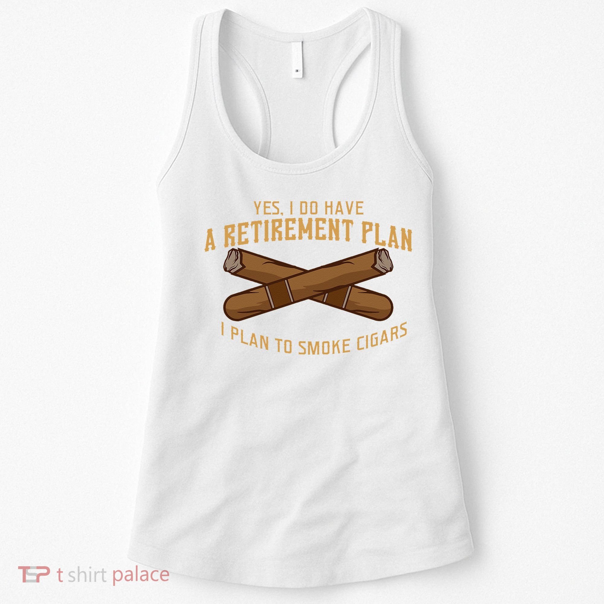 Cigar For Men Cigar Smoker Grandpa Dad Fathers Day Women's Tank Top