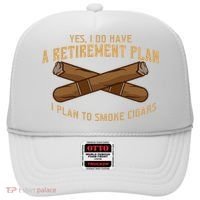 Cigar For Men Cigar Smoker Grandpa Dad Fathers Day Hat thumb 0