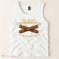 Cigar For Men Cigar Smoker Grandpa Dad Fathers Day Tank Top thumb 2