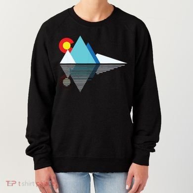 Colorado Flag Mountain Women's Sweatshirt