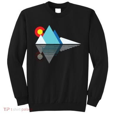 Colorado Flag Mountain Sweatshirt