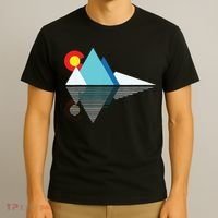 Colorado Flag Mountain T-Shirt thumb 3