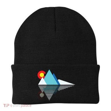 Colorado Flag Mountain Beanie