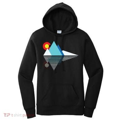 Colorado Flag Mountain Women's Hoodie