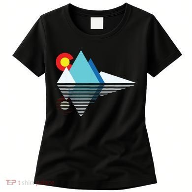 Colorado Flag Mountain Women's T-Shirt