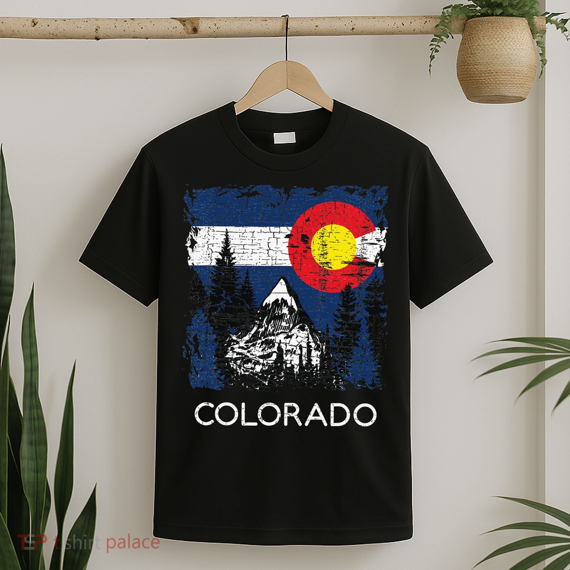 Colorado Flag Mountain T-Shirt