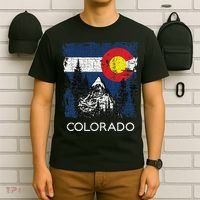 Colorado Flag Mountain T-Shirt thumb 6