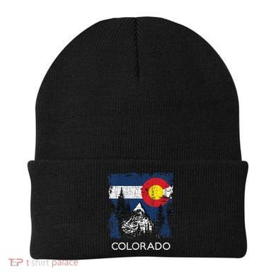 Colorado Flag Mountain Beanie