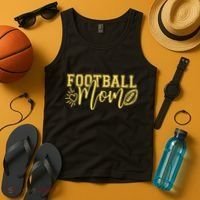 Cute Football Mom Tank Top thumb 4