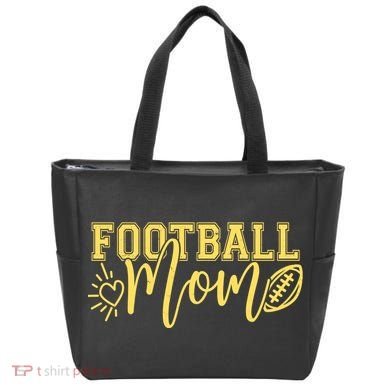 Cute Football Mom Tote Bag