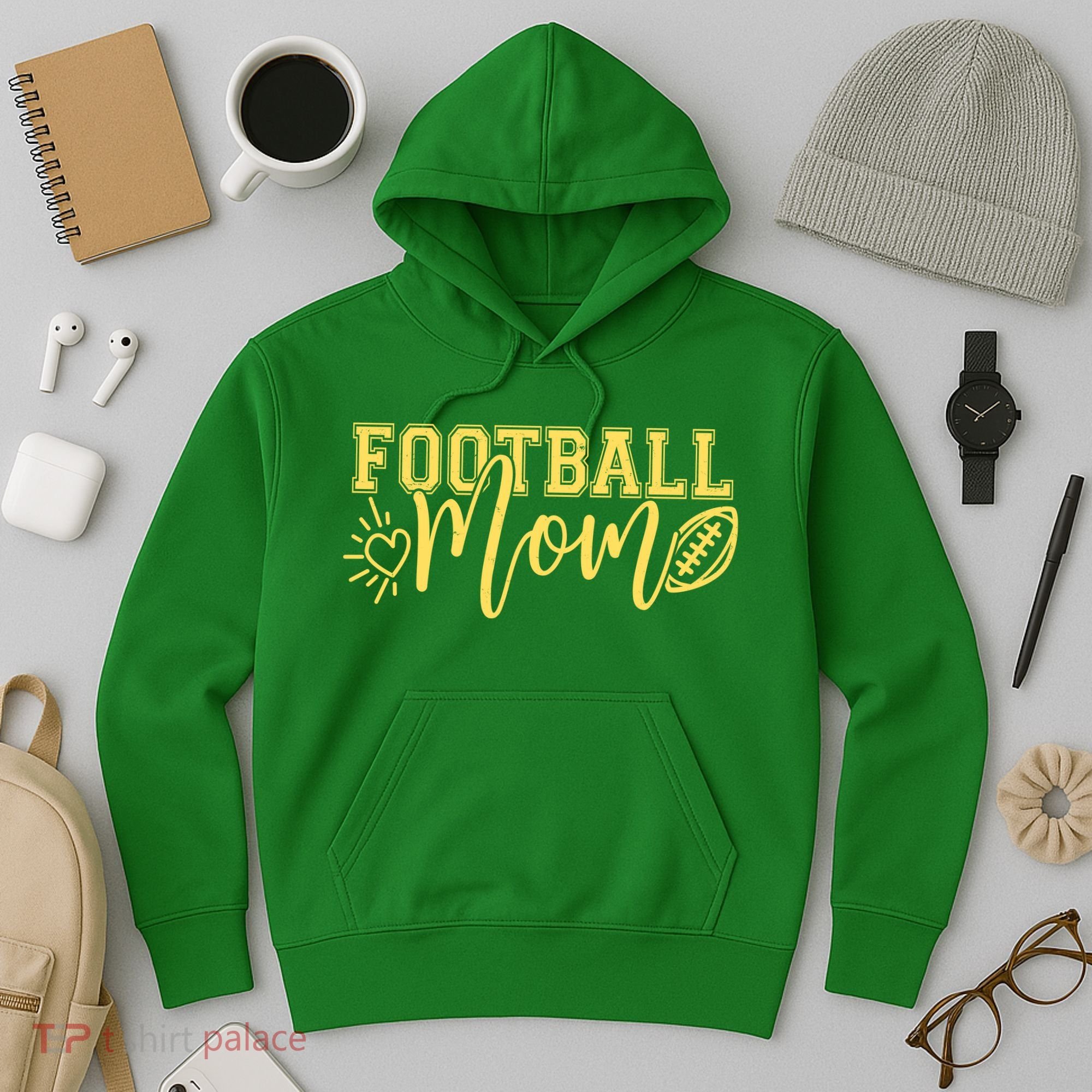 Cute Football Mom Hoodie