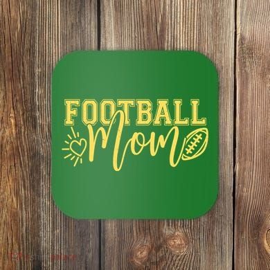 Cute Football Mom Coaster