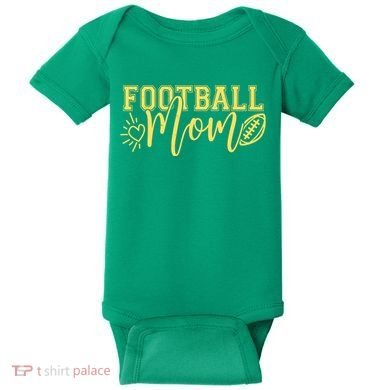 Cute Football Mom Baby Bodysuit