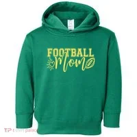 Cute Football Mom Toddler Hoodie thumb 0