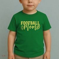 Cute Football Mom Toddler T-Shirt thumb 2