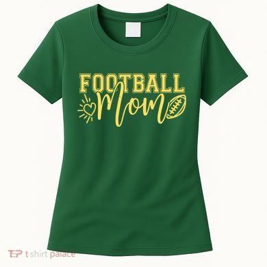 Cute Football Mom Women's T-Shirt