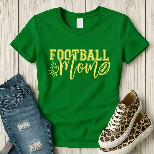 Cute Football Mom Women's T-Shirt