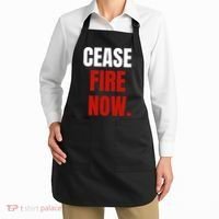 Cease Fire Now. Apron thumb 2