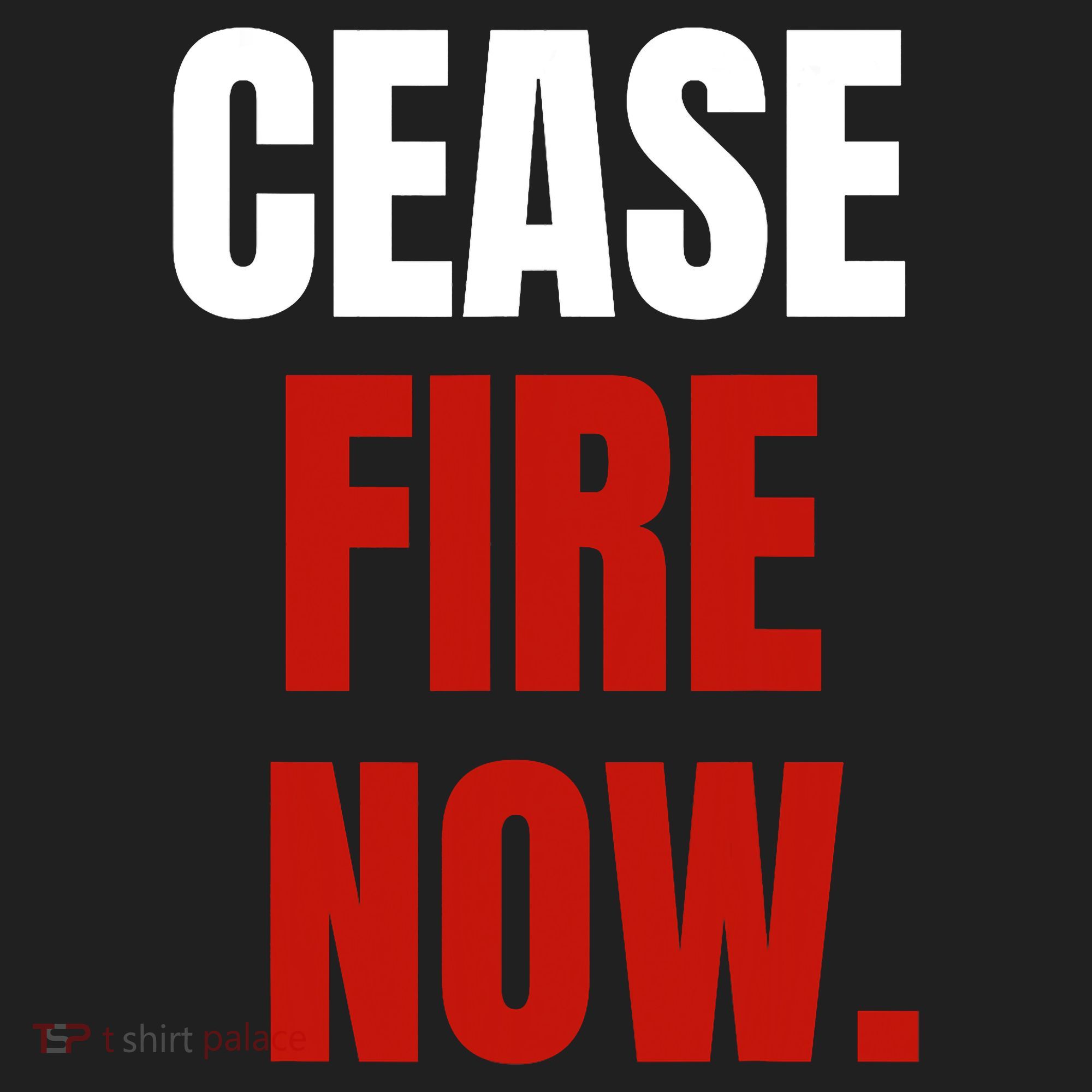 Cease Fire Now. Beanie