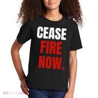 Cease Fire Now. Kids T-Shirt thumb 2