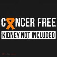 Cancer Free Not Included Kidney Cancer Awareness Women's Hoodie thumb 2