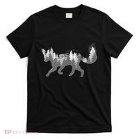 Cute Fox Nature Outdoor Hiking Camping Hunting Gift T-Shirt thumb 0