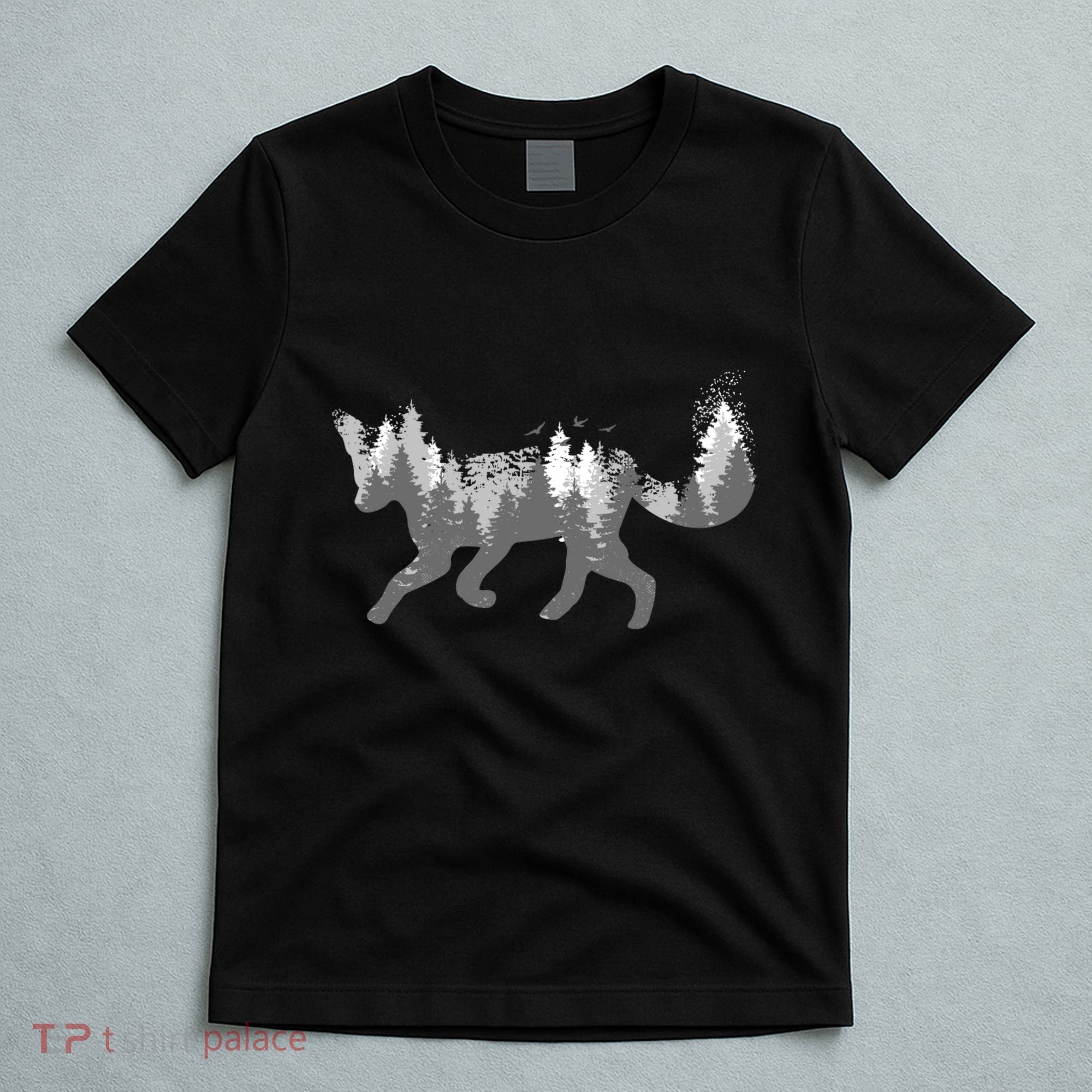 Cute Fox Nature Outdoor Hiking Camping Hunting Gift T-Shirt