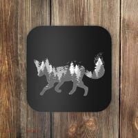 Cute Fox Nature Outdoor Hiking Camping Hunting Gift Coaster thumb 0